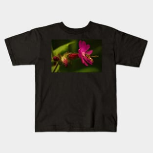 HOLD ONTO THE FLOWERS Kids T-Shirt